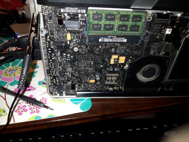 Fixing a MacBook Pro